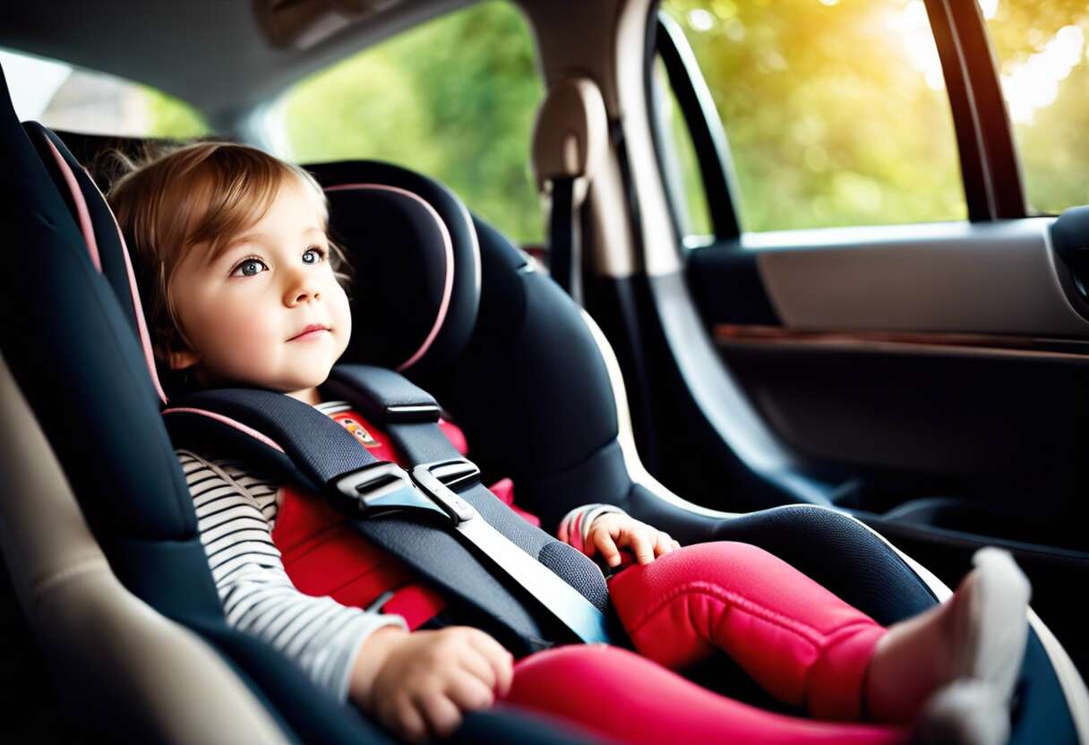 Critères essentiels à l'évaluation d'un siège auto groupe 2/3 : sécurité, confort et facilité d'utilisation