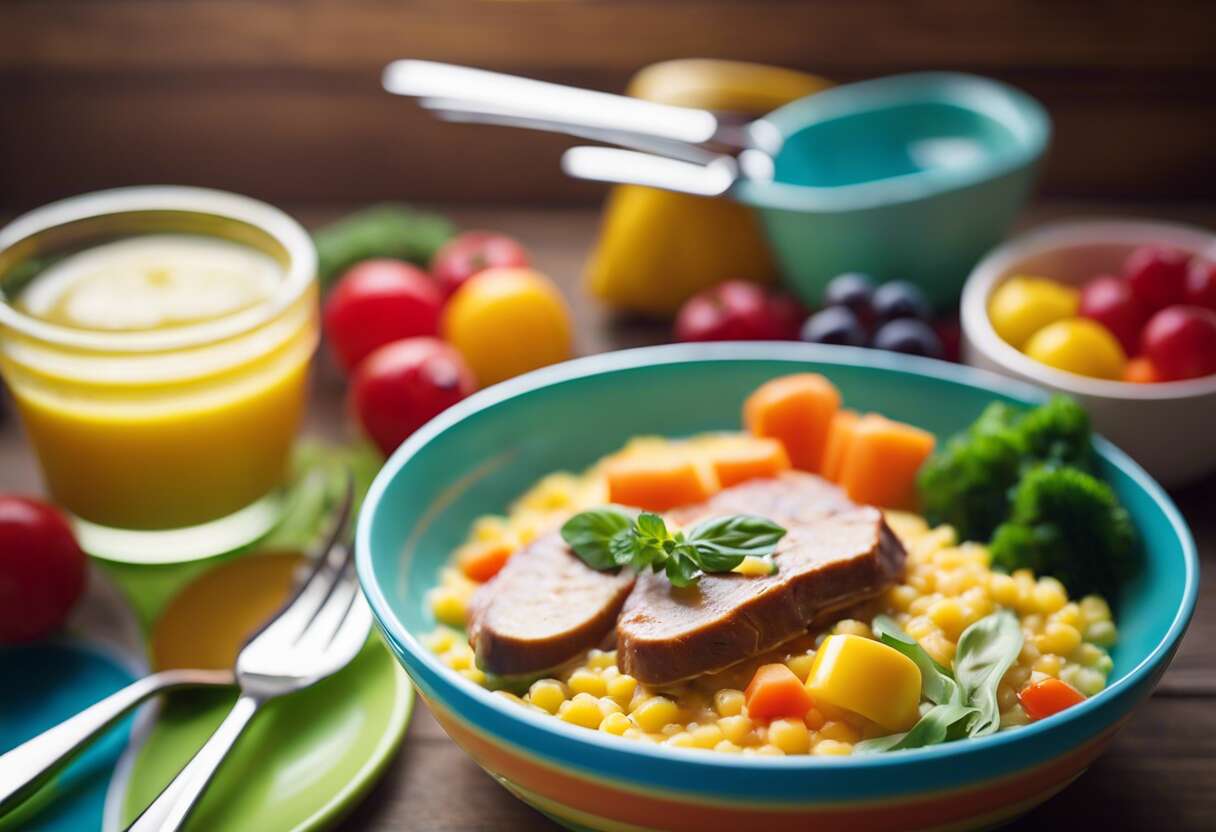 Alimentation et apprentissage : sélectionner la vaisselle adaptée pour les premiers repas