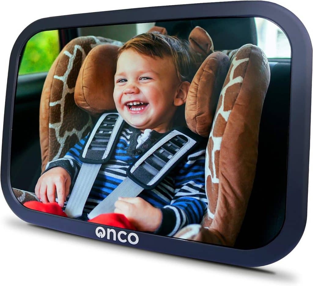 Miroir bébé voiture Onco : voyage sécurisé et primé
